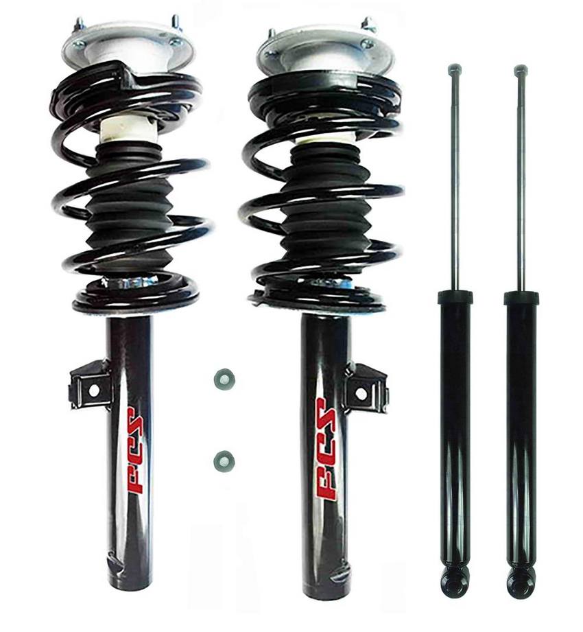 BMW Suspension Strut and Shock Absorber Assembly Kit - Front/Rear 330Xi